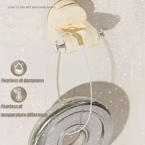 Smilamo Suction Cup Shower Rack - Adjustable Damp-Resistant No Drilling