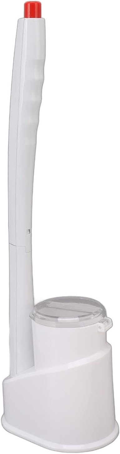 Qinlorgo Toilet Brush Set with Holder and Cleaning Liquid 1