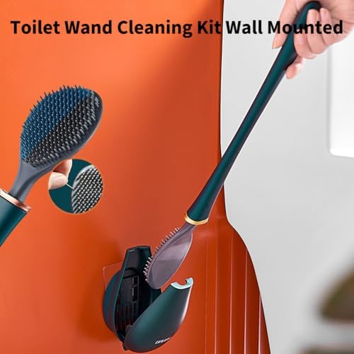 Dubnat Lekxagabo Silicone Toilet Brush Set