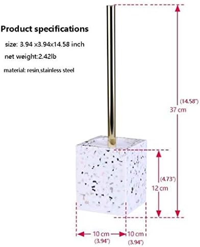 SPOUR Toilet Brush Holder Set Resin Durable