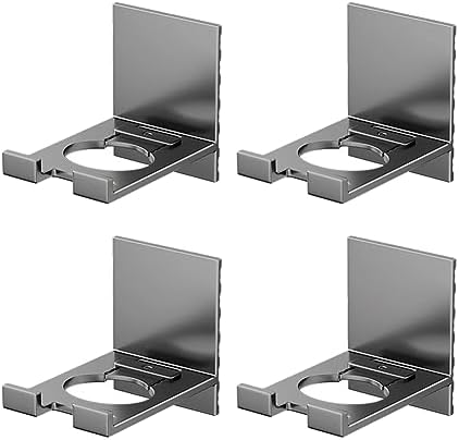 Adjustable Wall-Mounted Shampoo Bottle Holder