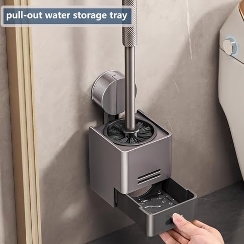 GHYFFF 2 Pack Wall Mounted Toilet Brush Set