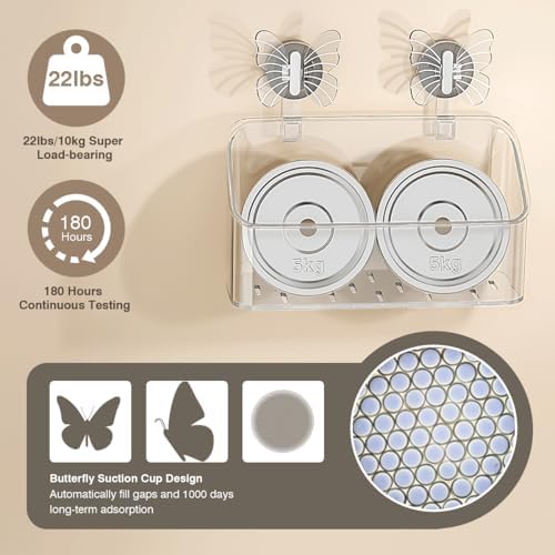 Eirunyx Shower Caddy Suction Cup Set