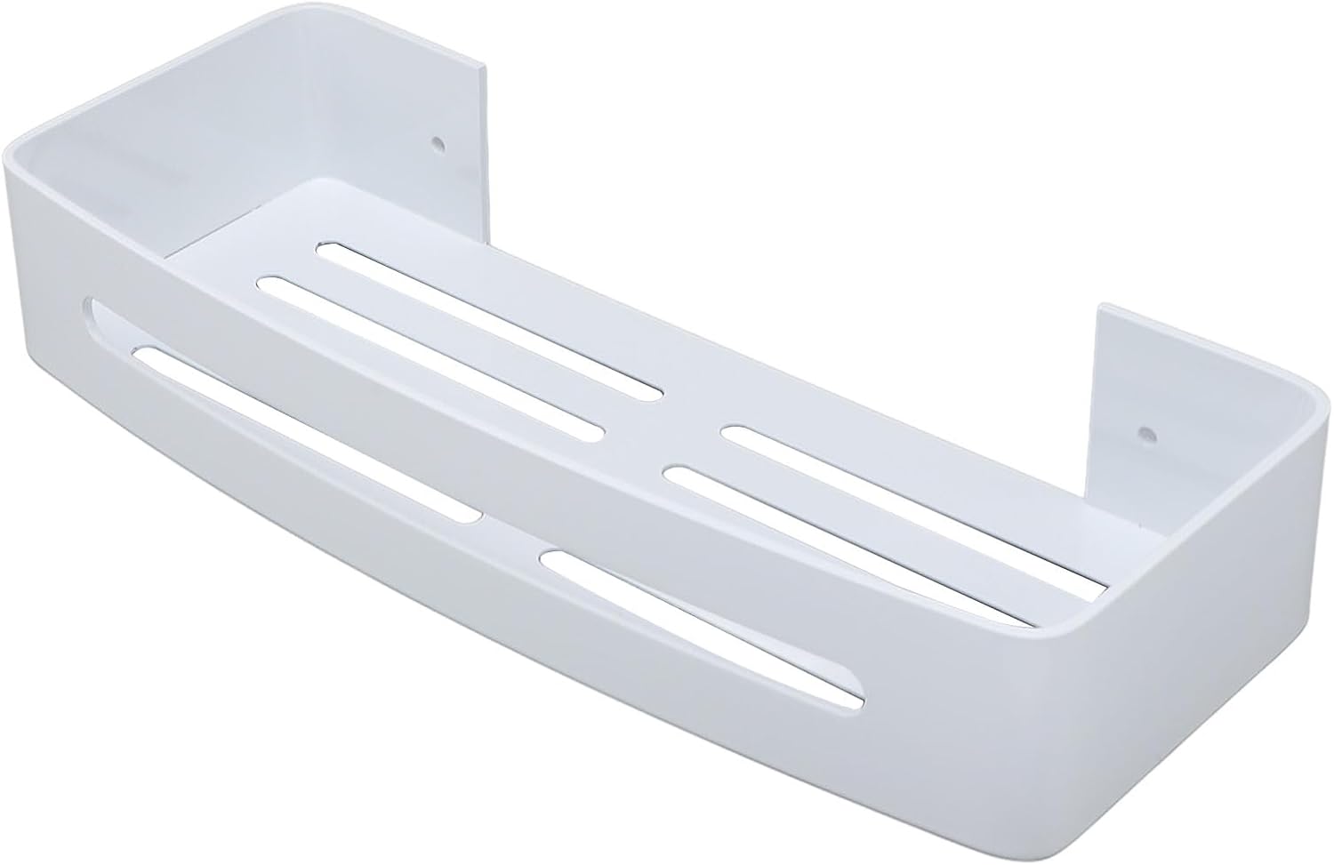 Fafeicy Aluminum Shower Shelf Sturdy Wall Mount Organizer