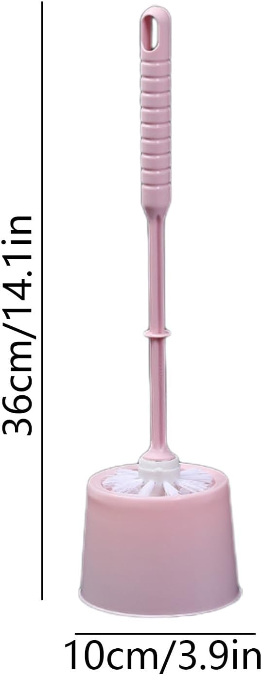 Toilet Plunger and Brush Set for Bathroom Cleaning