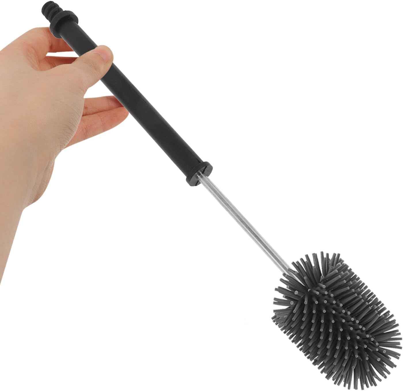 Toilet Brush Head Adapter - Replacement Handle Connector for Bathroom