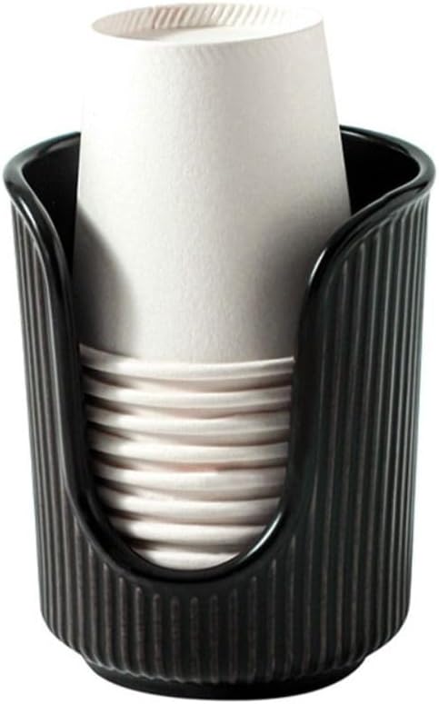 Sturdy Acrylic Bathroom Cup Dispenser - U Shape Holder