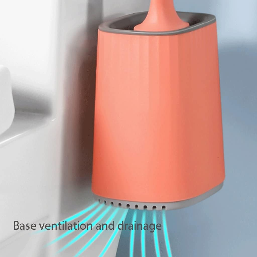 SYXL Toilet Brush with Silicone Head and Holder