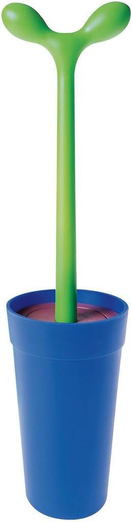 Alessi Merdolino Toilet Brush Light Blue
