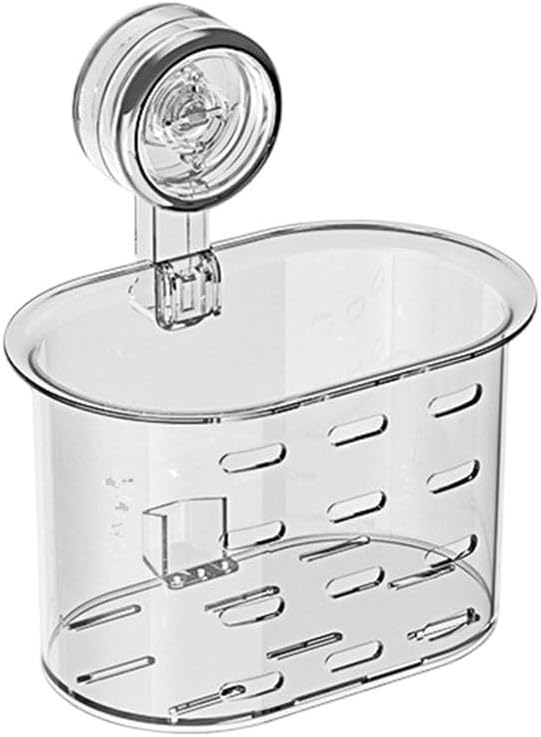 No-Drill Suction Storage Box for Bathroom and Kitchen