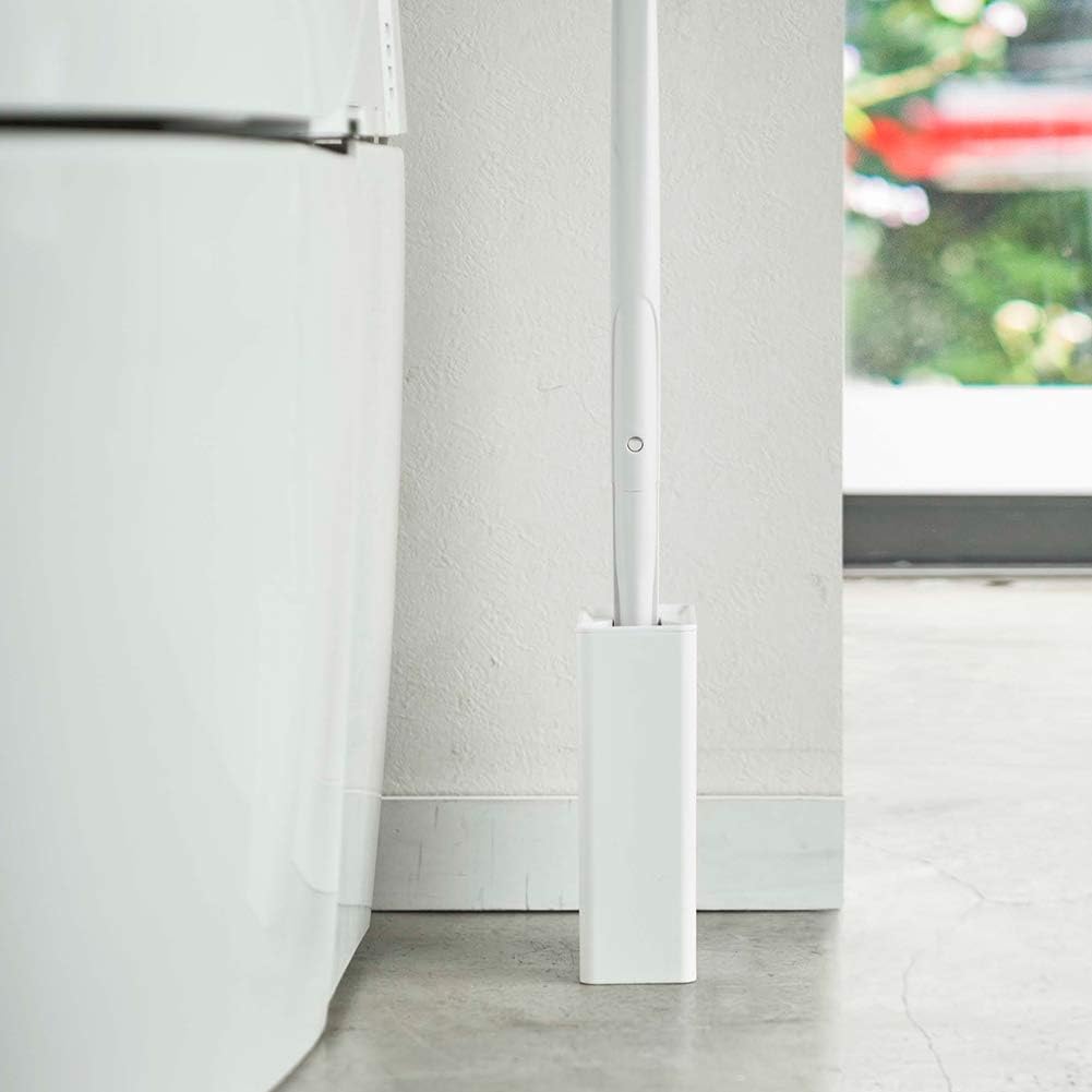 Yamazaki 4855 Toilet Brush Stand White 1