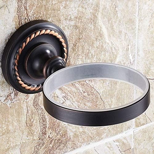 SPOUR Toilet Brush Holder Brass Carving Retro Design