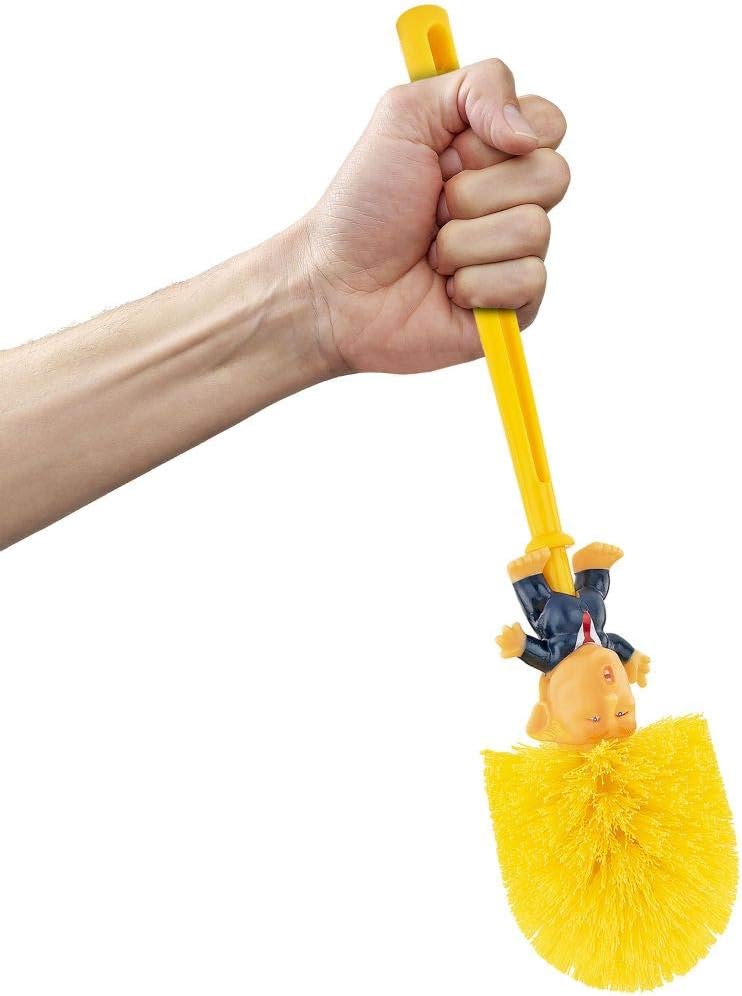 Donald Trump Toilet Bowl Brush Funny Political Gift