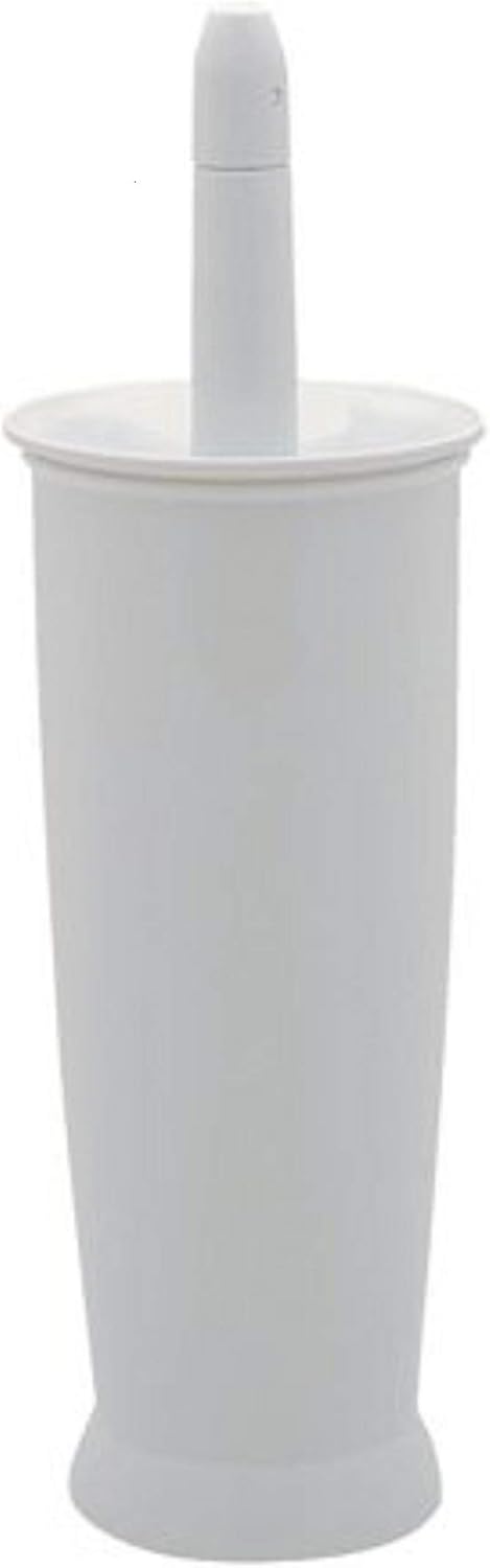 Addis Closed Toilet Brush Set White 1