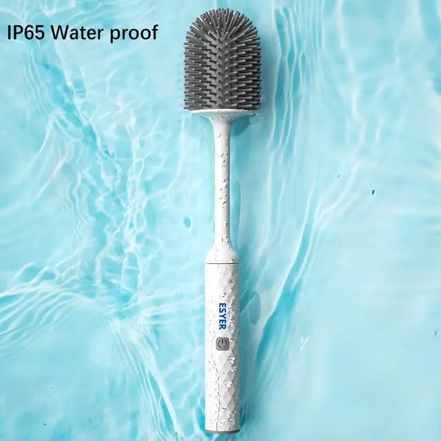 ESYER Electric Toilet Brush with Holder 1