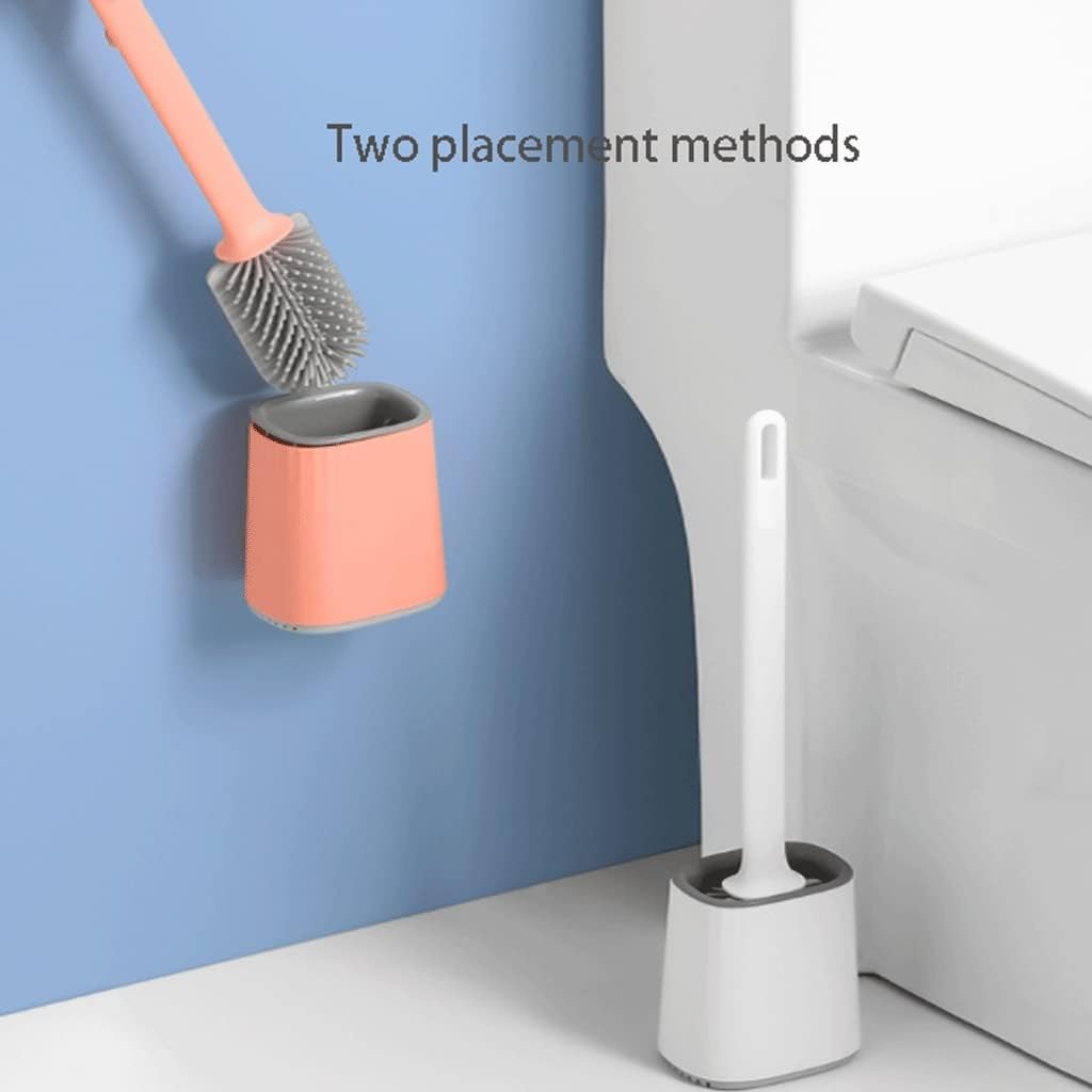 SYXL Toilet Brush with Silicone Head and Holder
