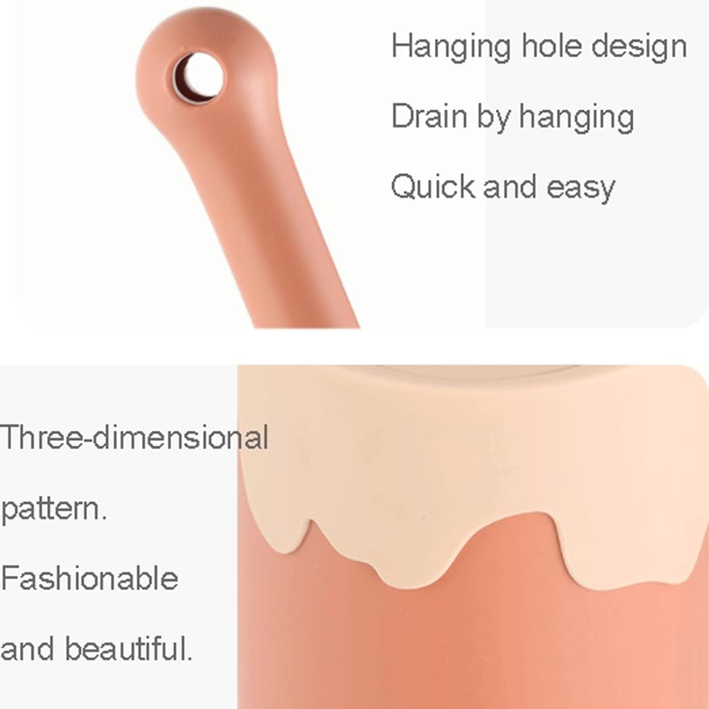 SUREK Soft Fine Toilet Brush with Holder
