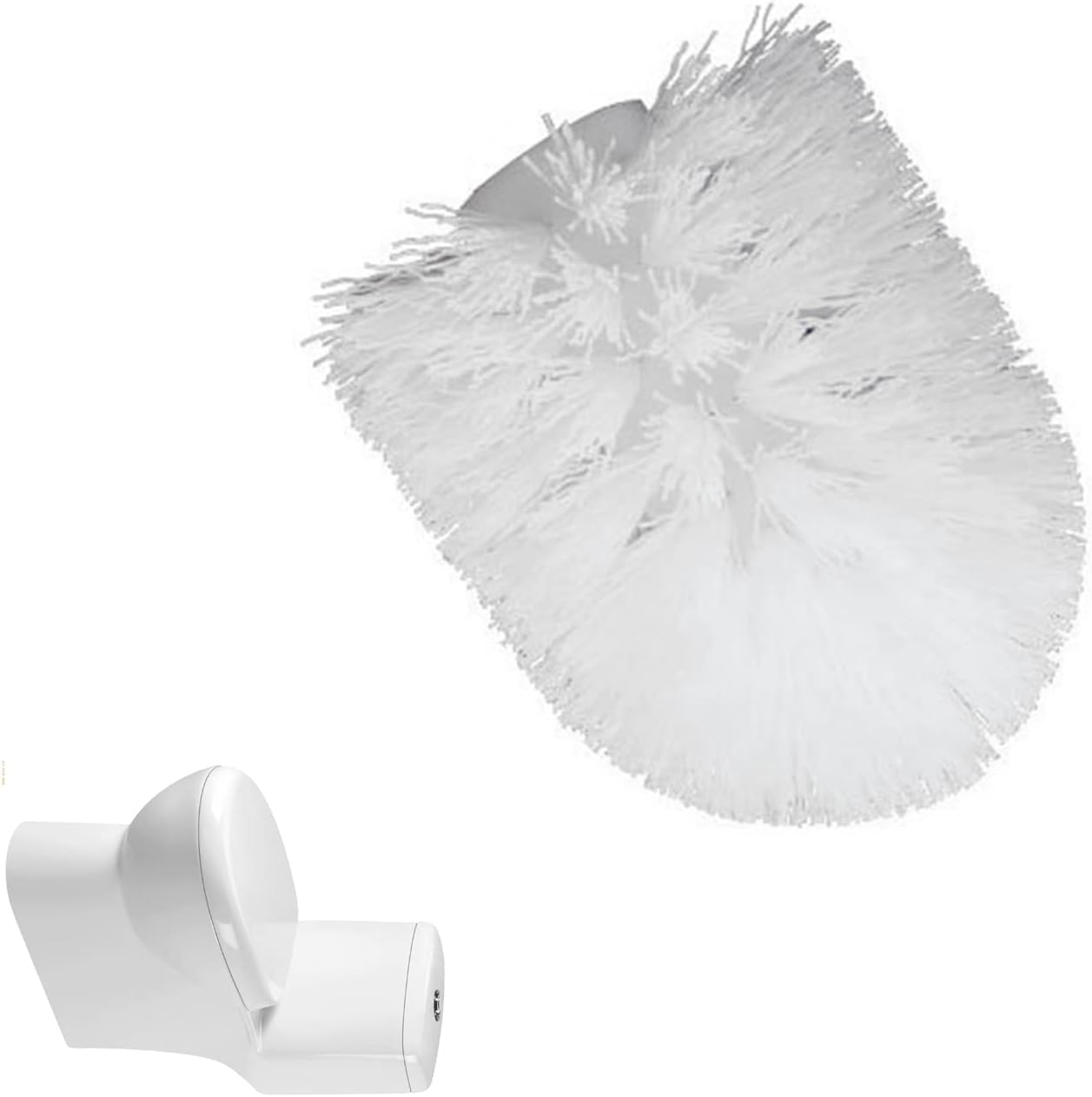 Replacement Toilet Brush Head for 15-16mm Rods
