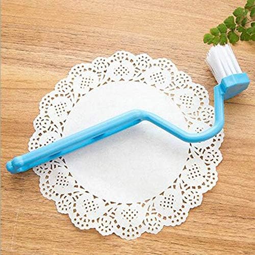 MyrRhe Toilet Brush with Flexible Bristles and Quick Drying Holder