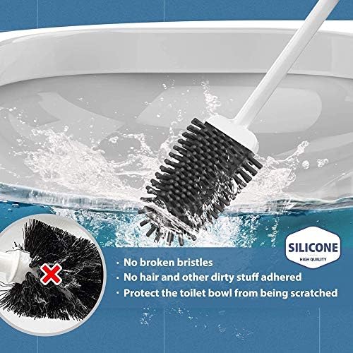 SPOUR Toilet Brush with Quick Drying Holder Set 1