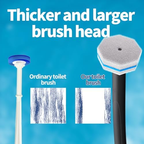 Hohoky Toilet Cleaning Set with 50 Refills