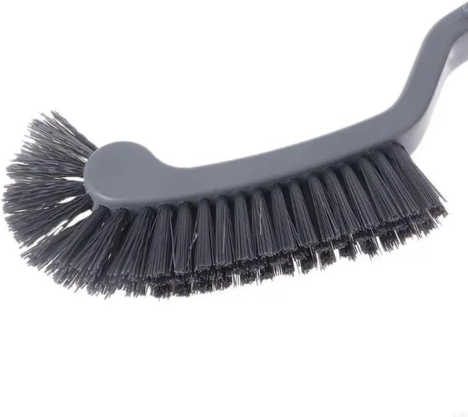 2pcs Toilet Cleaning Brush - Long Handle Curved for Bathroom