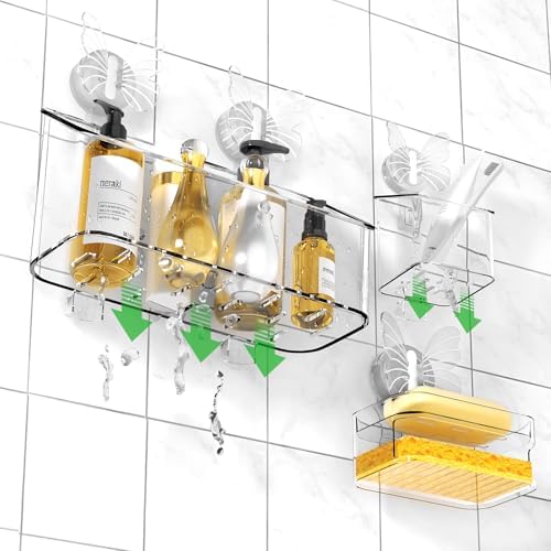 Eirunyx Shower Caddy Suction Cup Set