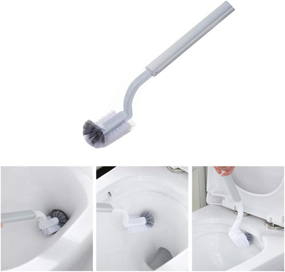Toilet Brush Holder Set with Waste Bin - Slim Durable