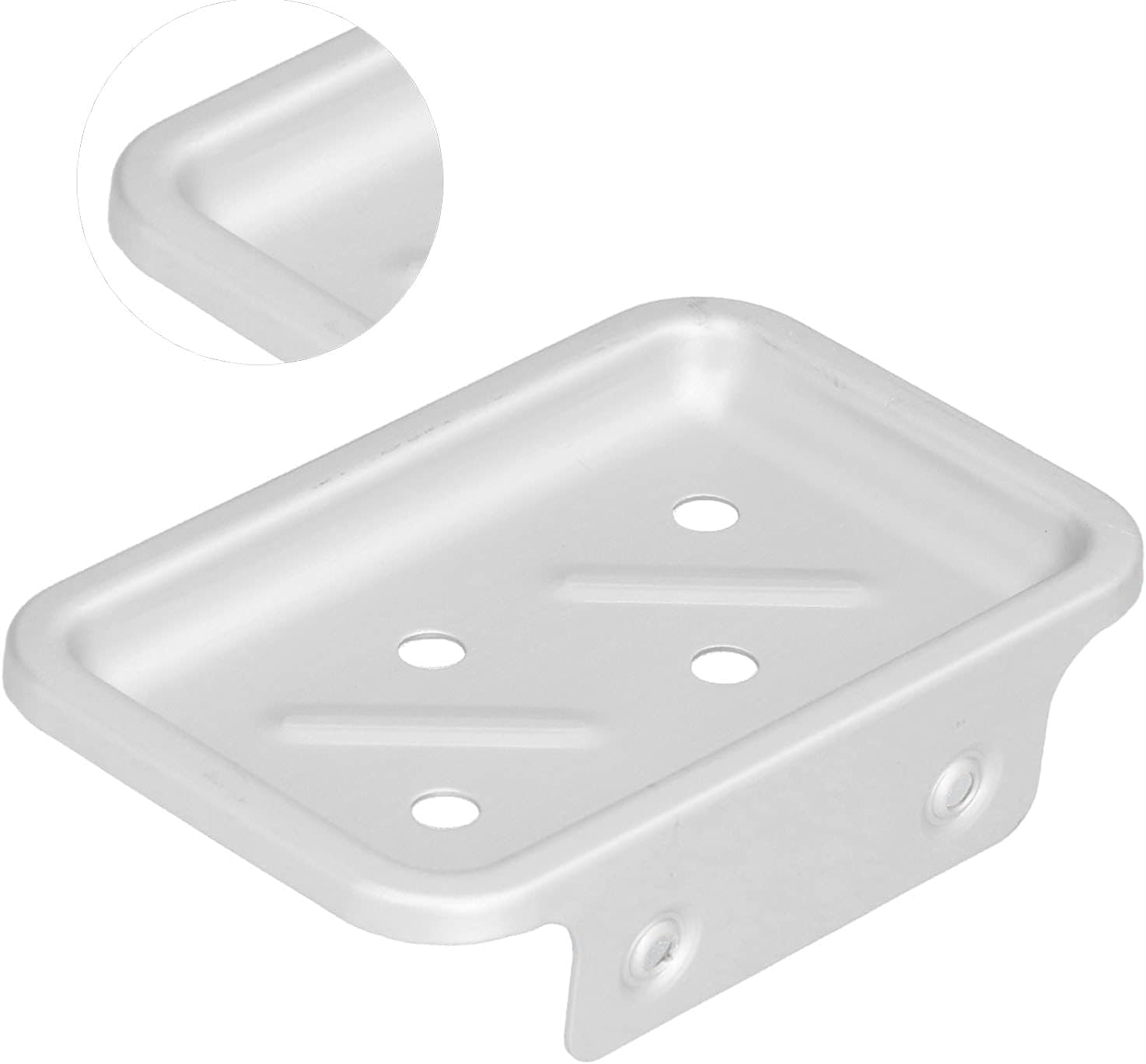 Hyuduo Wall Mounted Shower Shelf Drain Storage Rack