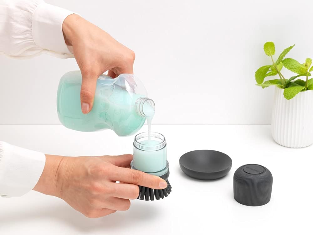 Brabantia 302626 Refillable Toilet Brush with Storage
