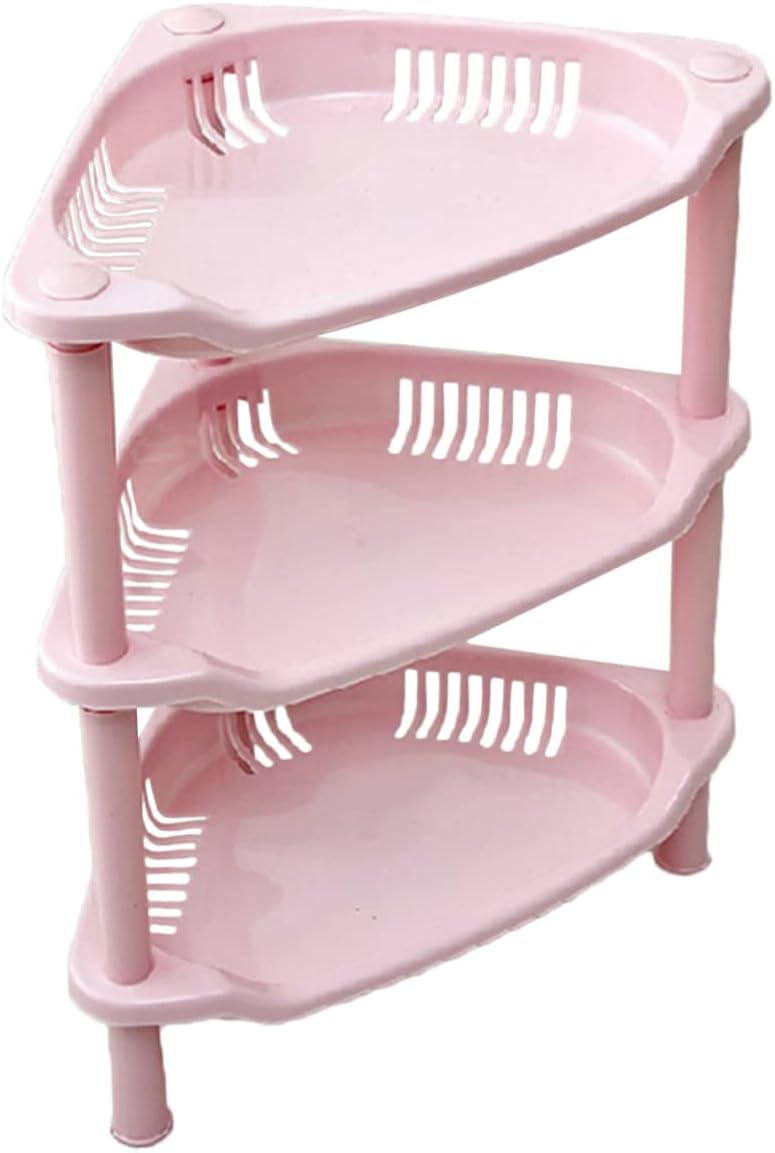 Zerodeko 3-Layer Adjustable Triangle Storage Rack for Shower and Kitchen