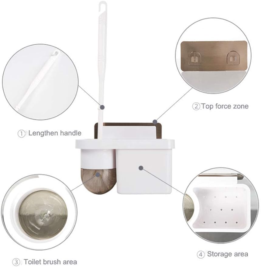 SPOUR Toilet Brush Holder Modern Minimalist Design
