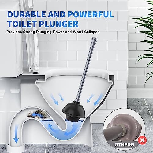 LOVLOY Toilet Plunger and Brush Combo Set