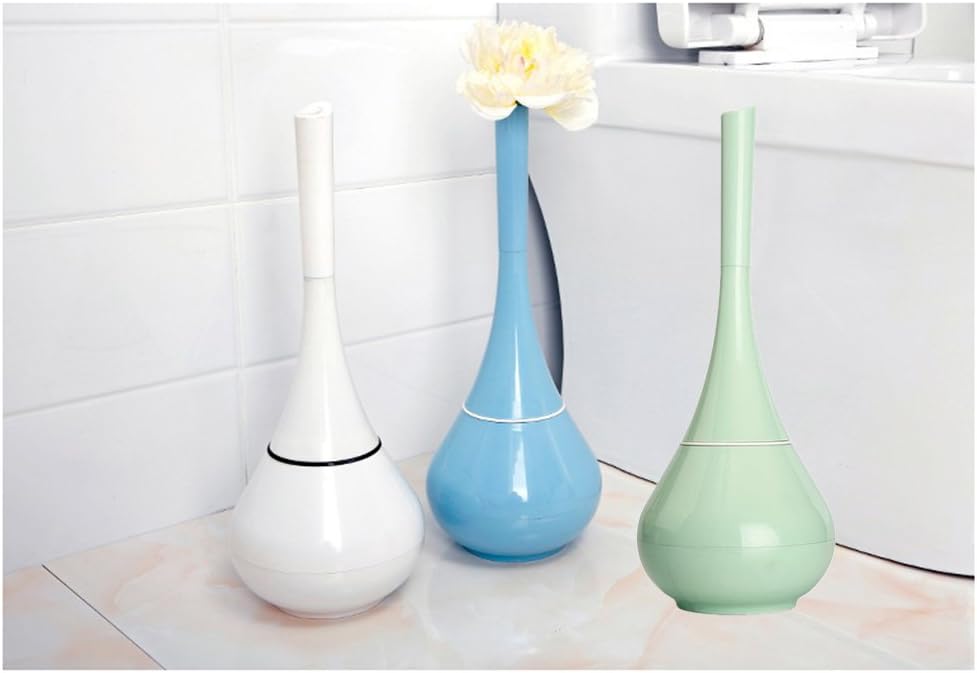 Inchant Toilet Brush with Holder - Blue 1