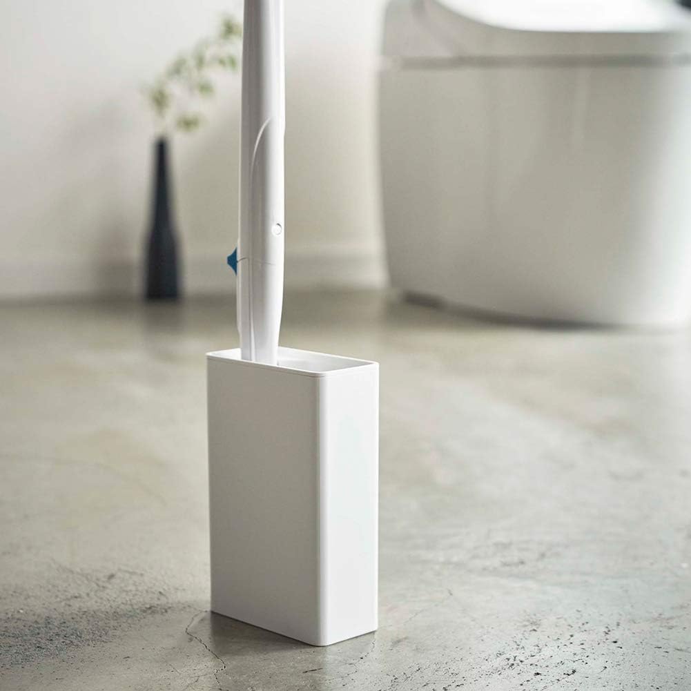 Yamazaki 4855 Toilet Brush Stand White 1