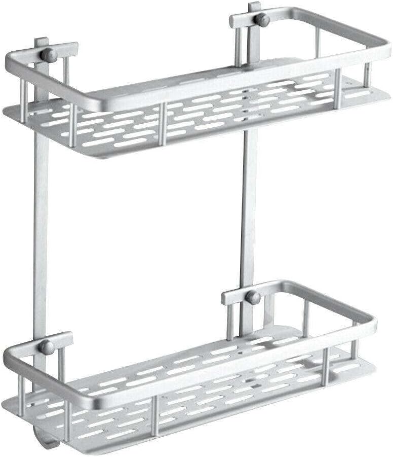 FINANCIALLY LIT 2 Tier Shower Caddy with Corner Shelf