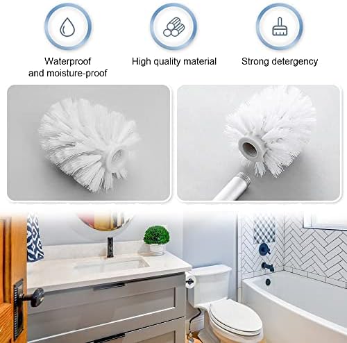 Replacement Toilet Brush Head for 15-16mm Rods