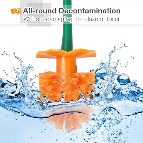 ADNIKIA Bell Pepper Toilet Brush with Holder