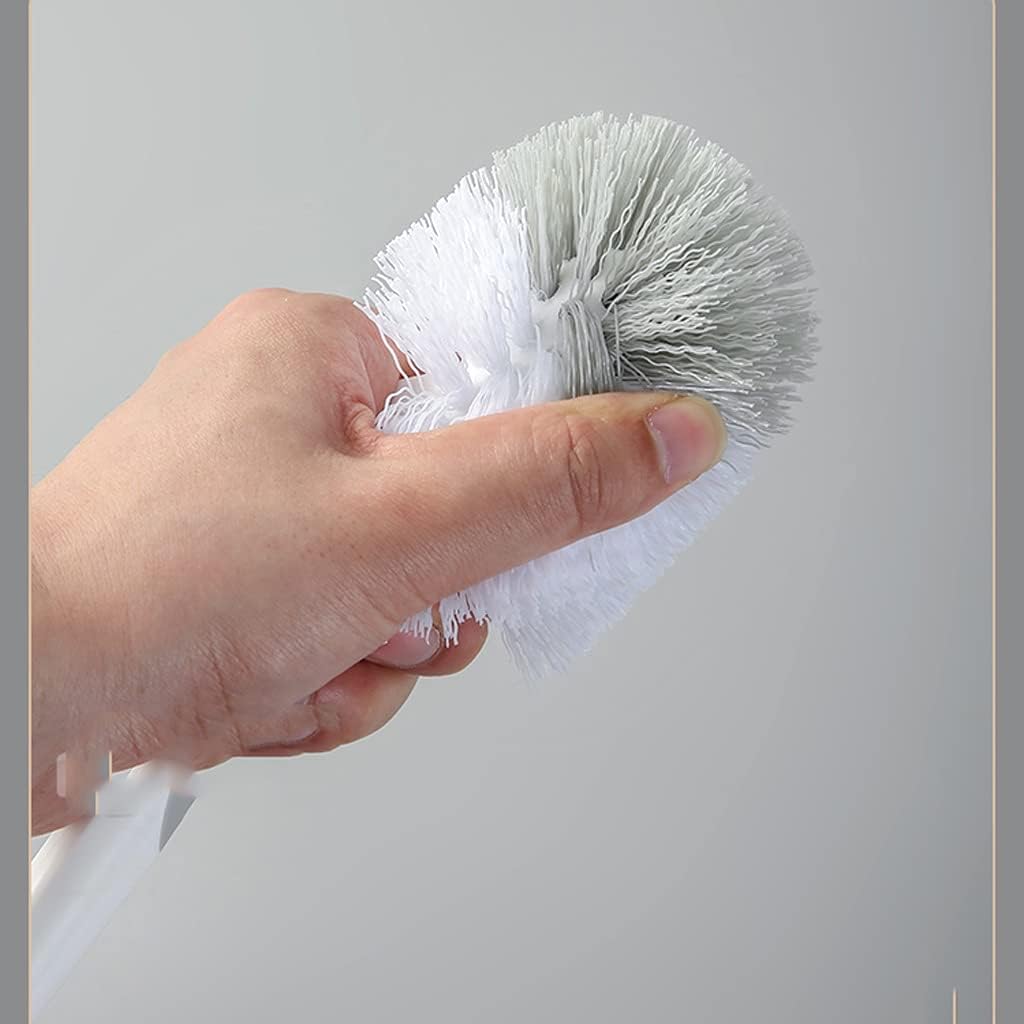 XIAOSAKU Toilet Brush with Holder Set Color B