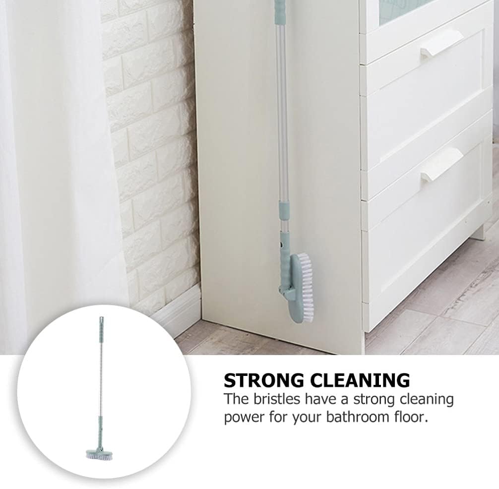Baluue 1pc Toilet Cleaning Brush with Long Handle