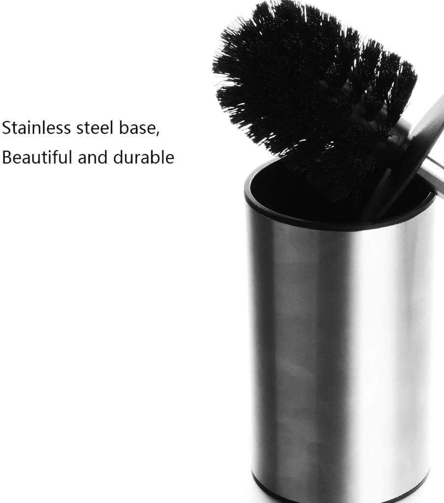 Chrome Wooden Handle Toilet Bowl Brush
