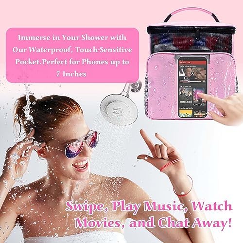 RYTM Portable Shower Caddy with Phone Pocket