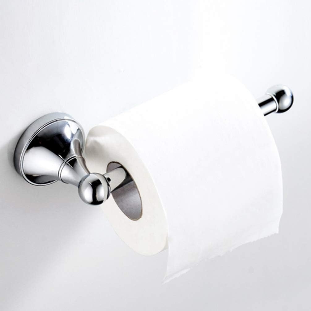 Chrome Bathroom Hardware Set Brass Toilet Brush Holder