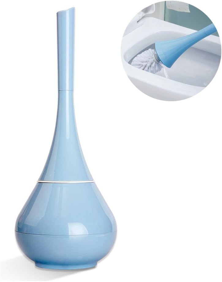 Inchant Toilet Brush with Holder - Blue 1