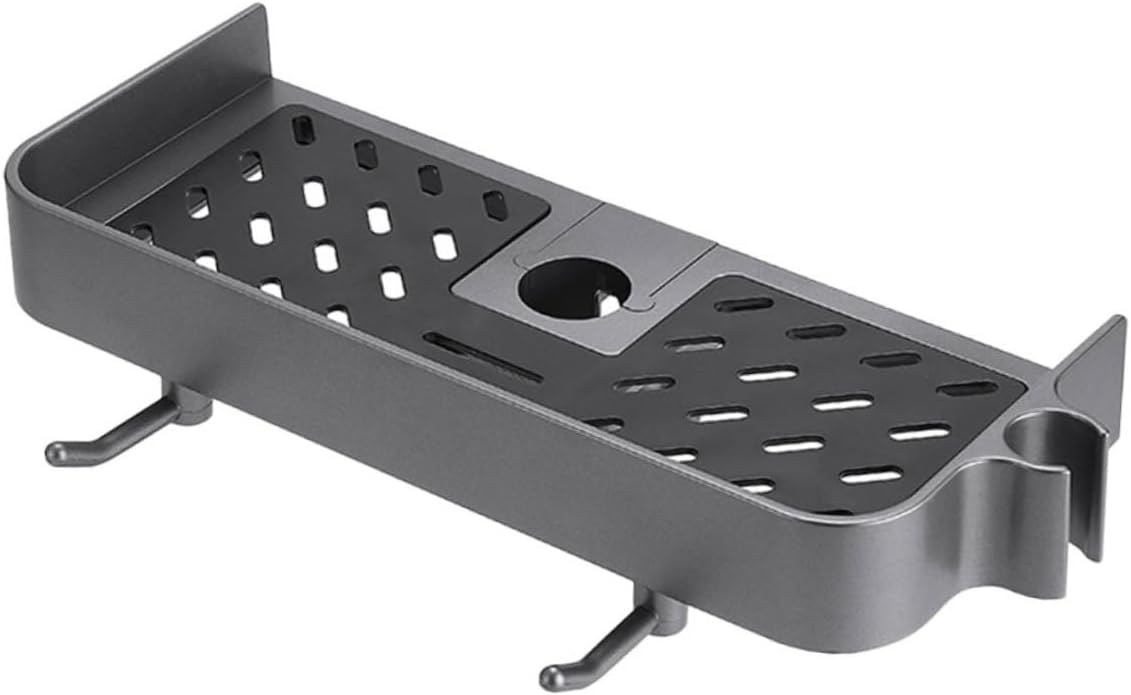 BRIGHTFUFU Shower Bar Basket Organizer for Bathroom Essentials