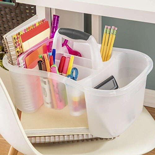 LKOP Clear Shower Storage Organizer Wall Shelf