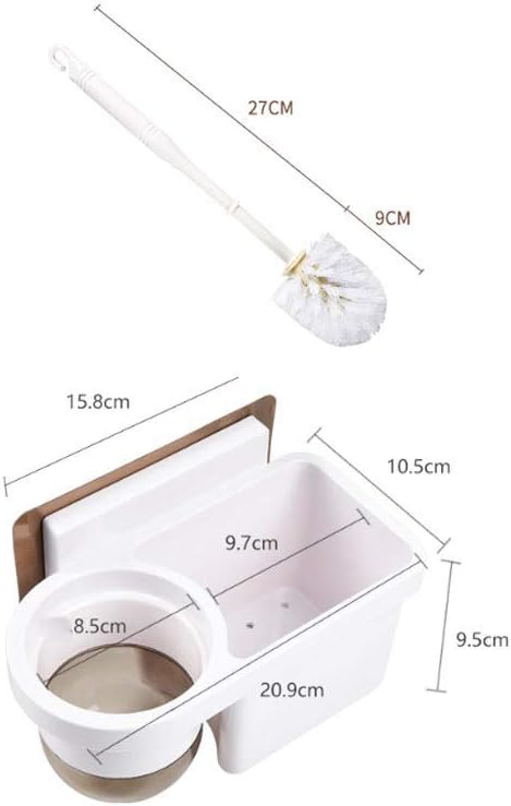 SPOUR Toilet Brush Holder Modern Minimalist Design
