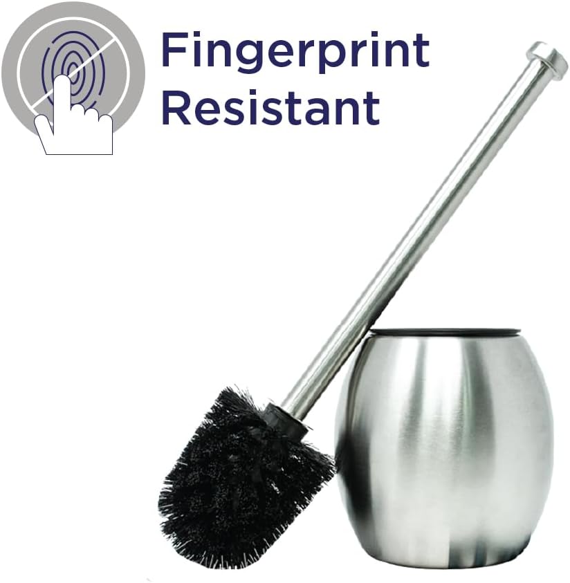 Toilet Brush and Holder Set - 304 Stainless Steel