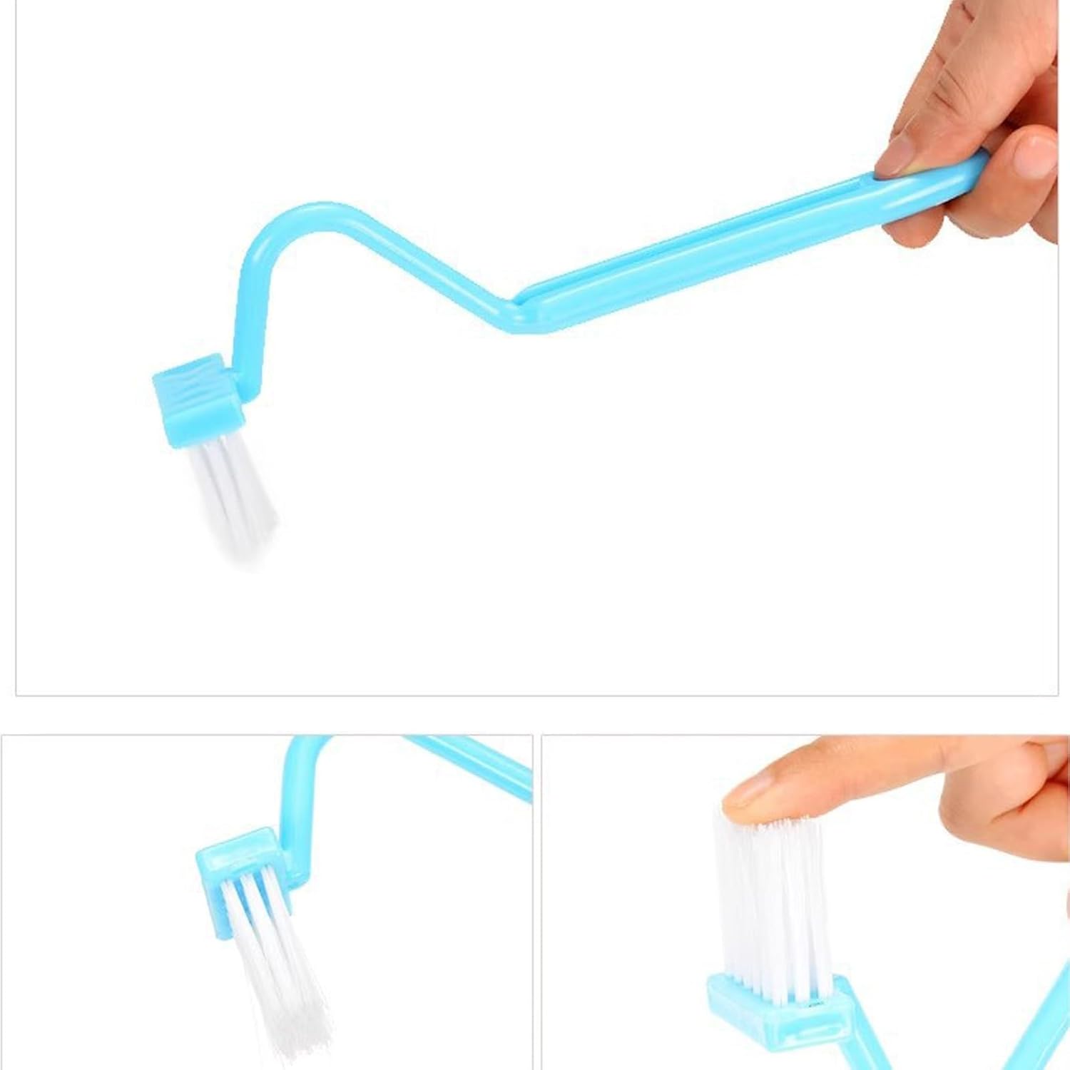 DLBTWDOYLS V-Shaped Toilet Brush Set of 2