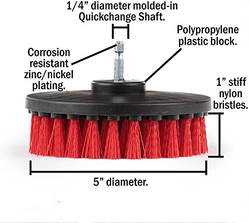 DUOSHIDA Drill Brush Cleaning Kit 23455